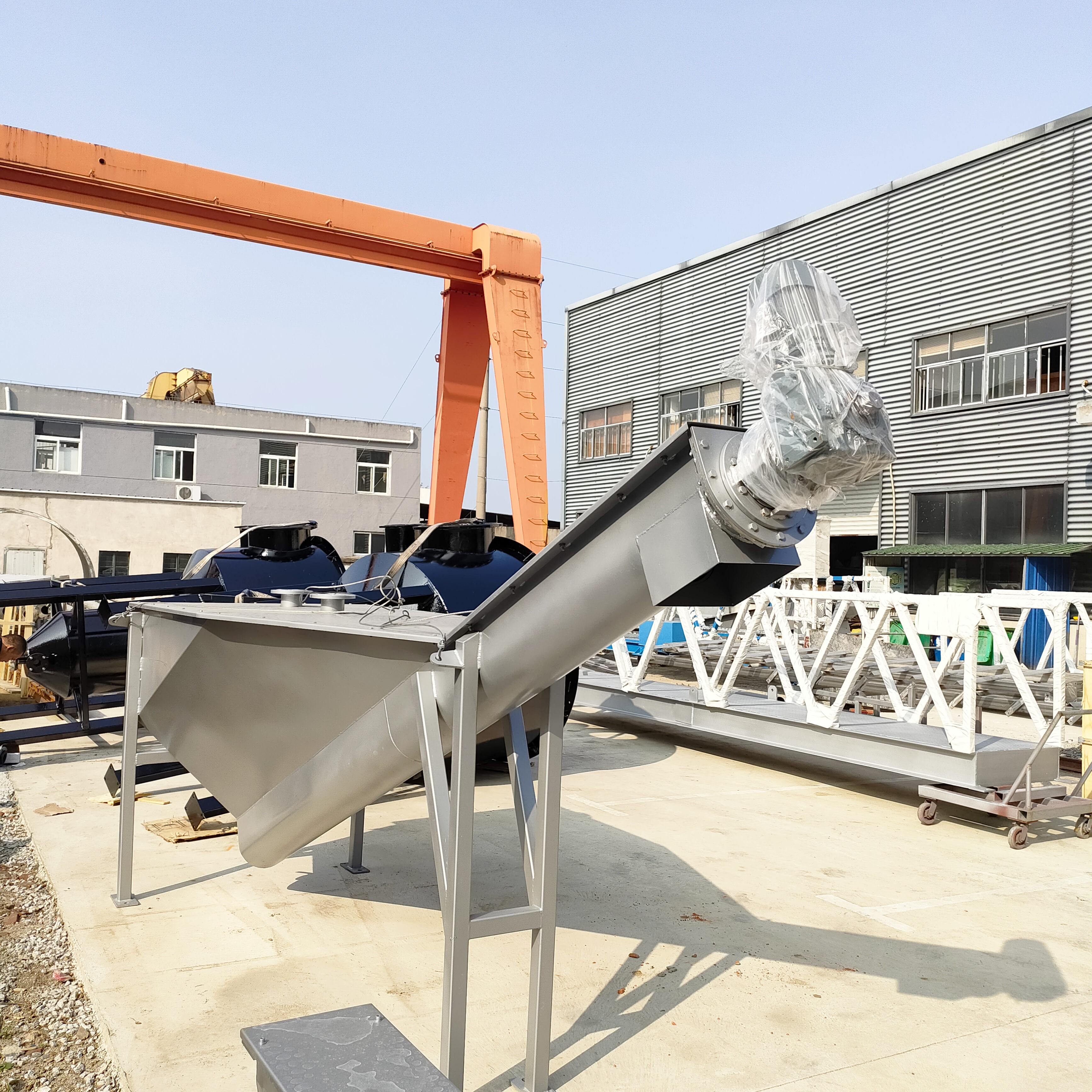 螺旋式砂水分離器這樣安裝才比較合理