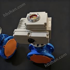 DC24V电动调节型法兰蝶阀D943H-10C