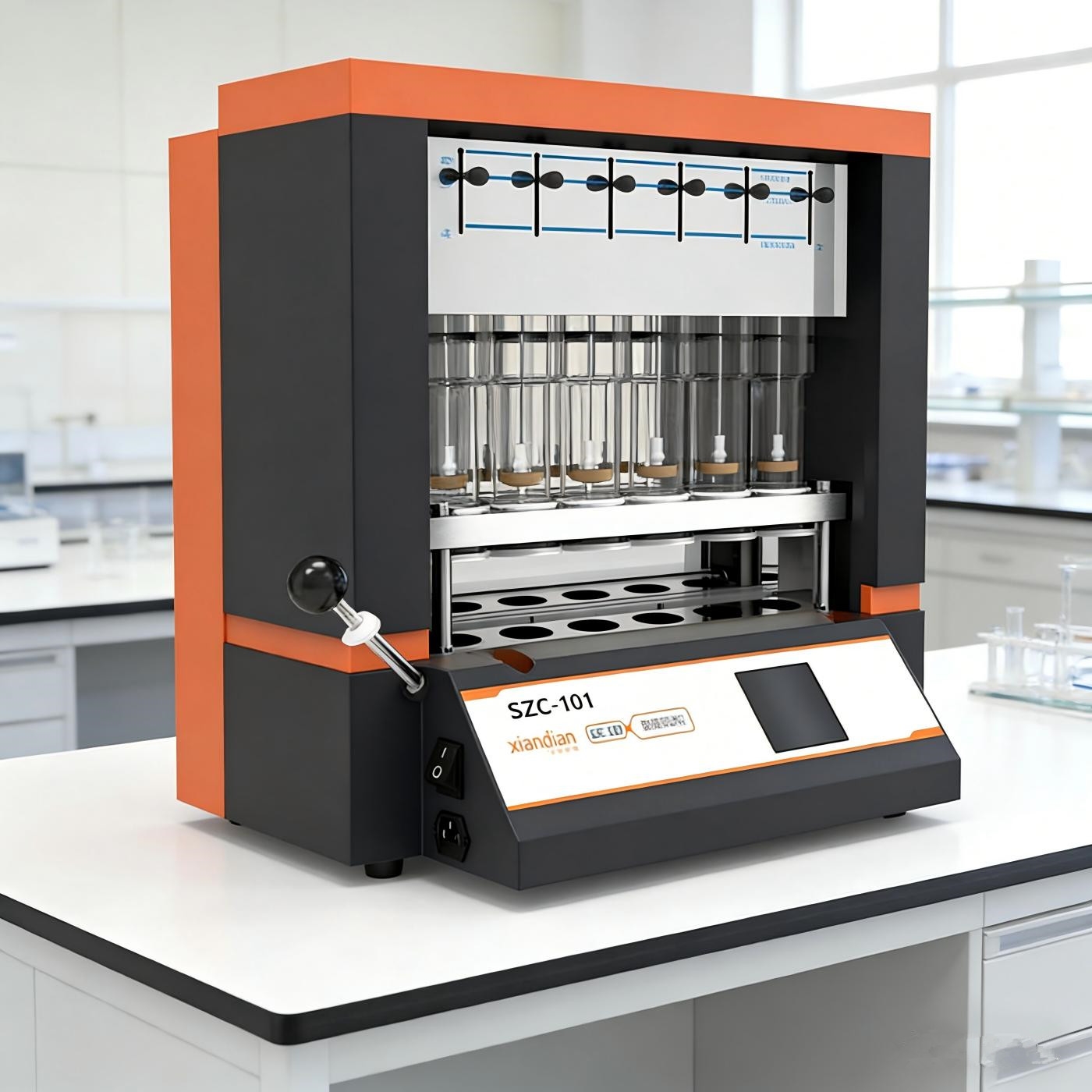 SZC-101自动脂肪测定仪 六管定时