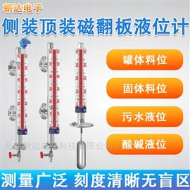 CD-CFBYWJ側裝磁翻板液位計帶遠傳防腐帶4-20ma