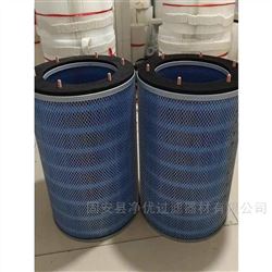 六螺杆连接纳米阻燃除尘滤筒350*660