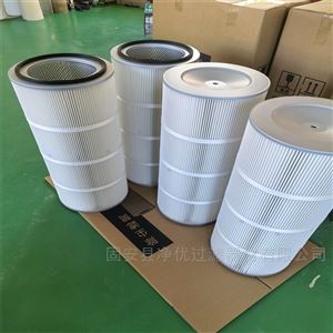 进口东丽覆膜中联扫路车除尘滤筒324*800