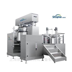 SXL-250L固定式真空均質(zhì)乳化機(jī) 膏霜乳液乳化鍋