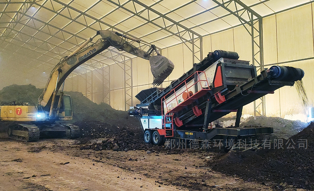 砂石骨料生產(chǎn)，為何選德森篩分車？