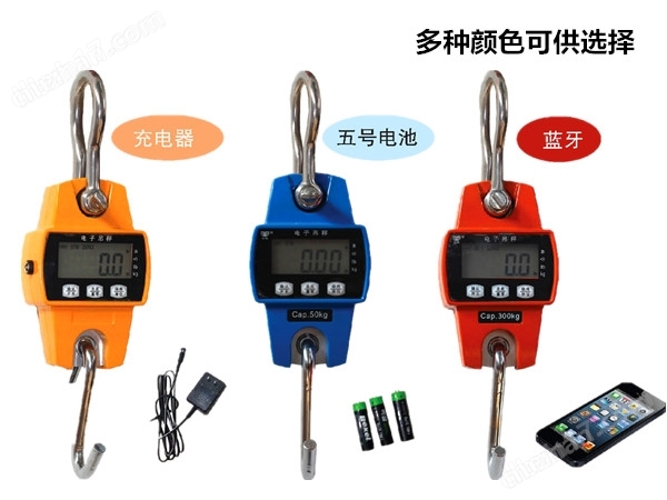 直視式帶藍(lán)牙電子小吊秤