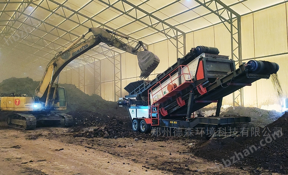 砂石骨料篩分車