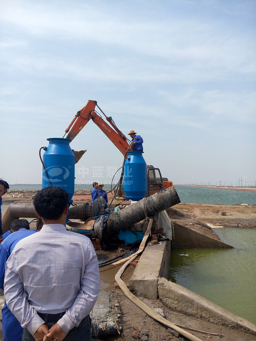 卧式轴流泵井筒式轴流泵型号参数/轴流泵安装