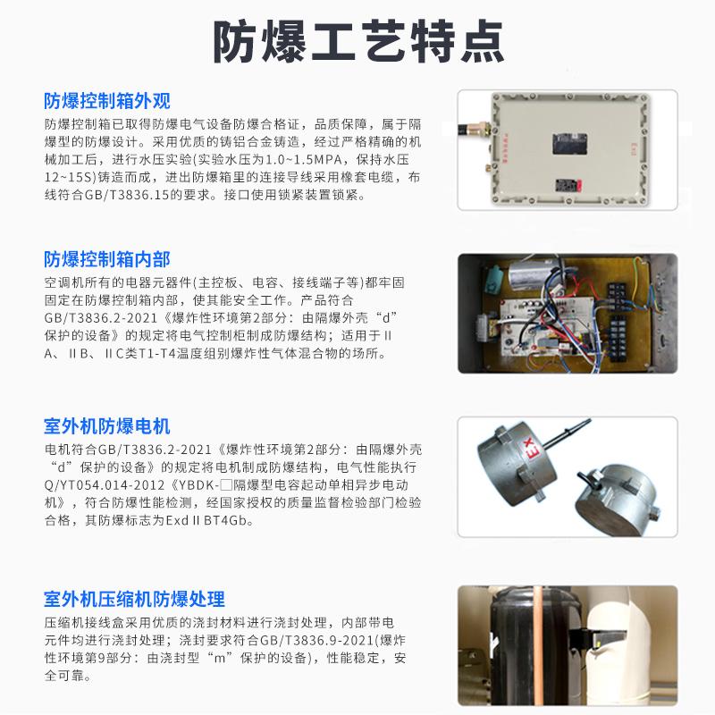晋城防爆空调-晋城工业防爆空调厂家