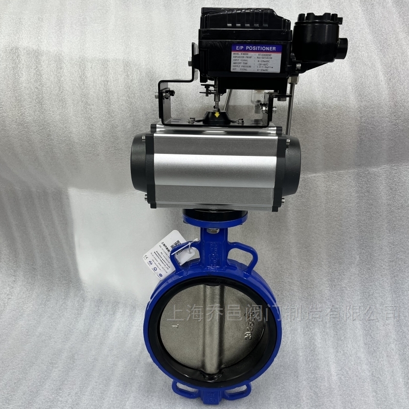 气动调节型天然气蝶阀.jpg 气动调节型燃气蝶阀
