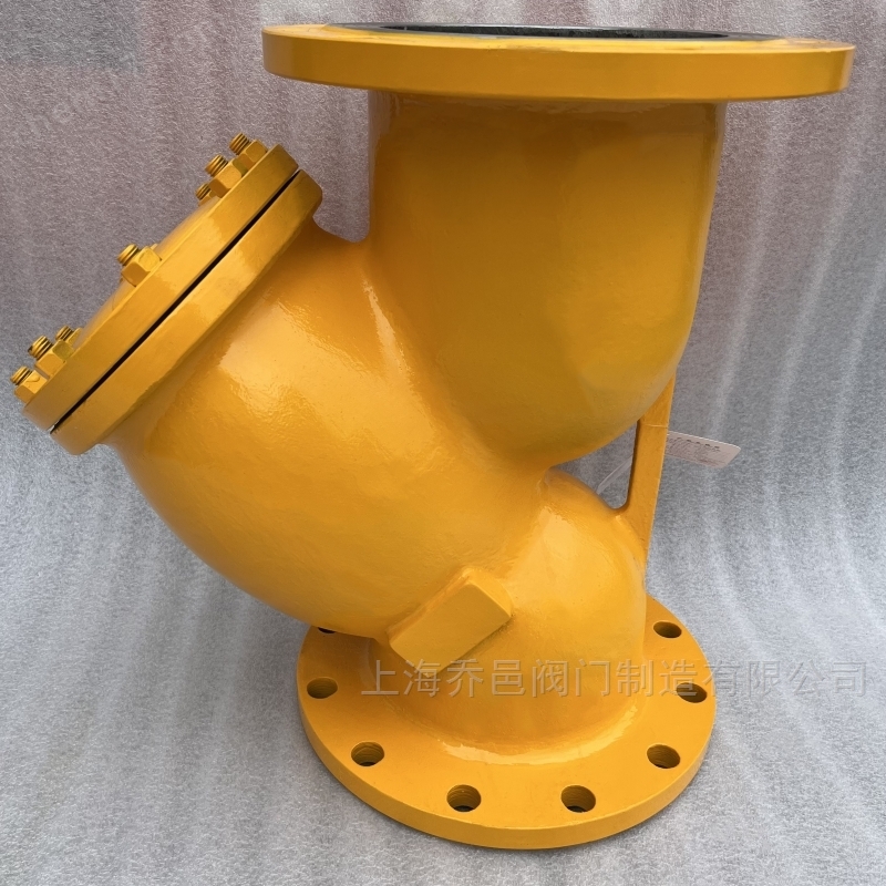 天然气Y型过滤器.jpg Y型燃气过滤器RGL41H天然气Y型过滤器是燃气输配系统的重要设备