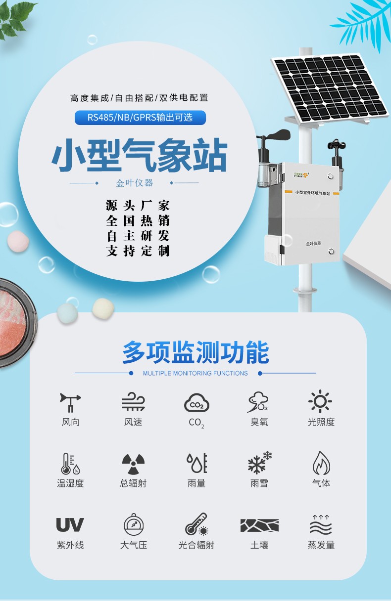 農田氣象站設備全解析，種莊稼靠數據不憑經驗