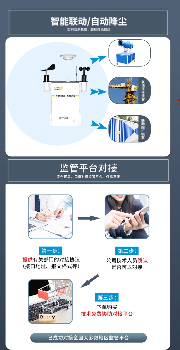 智能感知扬尘动态 金叶仪器守护洁净环境