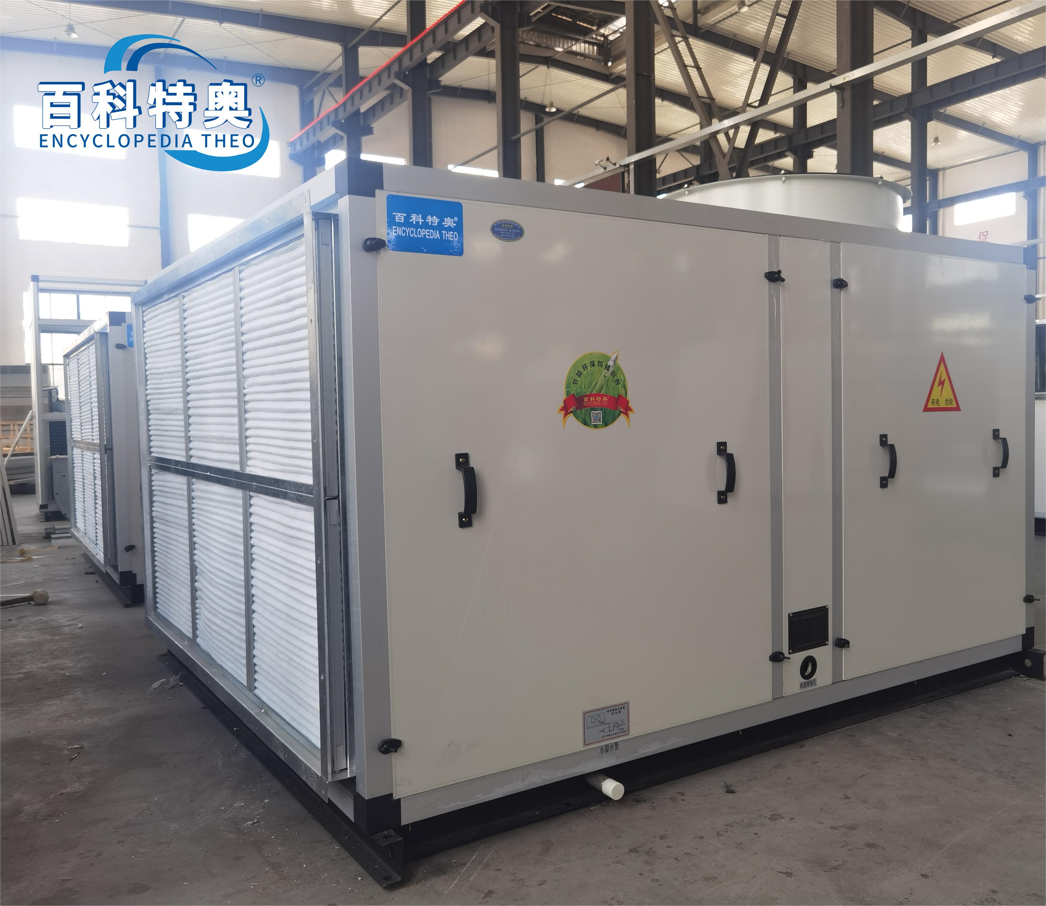 百科特奧BLF-150全新風防爆空調機組 成功交付安徽嘉璽新材料科技有限公司