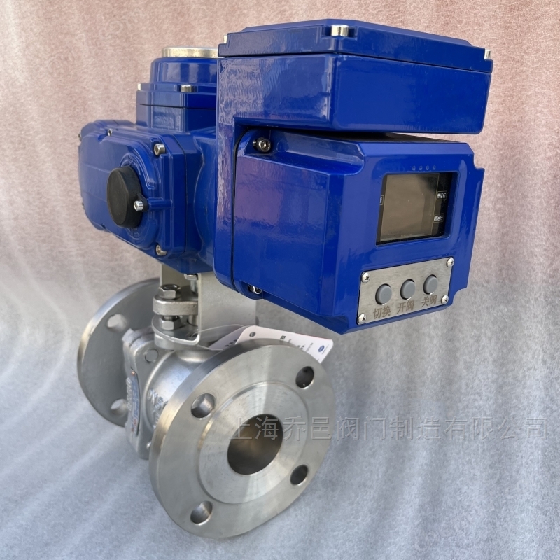 智能一体化电动调节型C4钢球阀.jpg 电动C4钢球阀