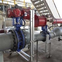 法蘭式氣動硬密封蝶閥