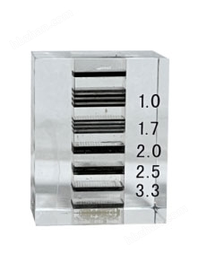 空间分辨力测试卡